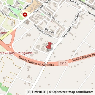 Mappa Via Ricciotto Canudo, N.C, 70042 Mola di Bari, Bari (Puglia)