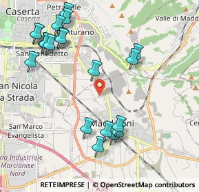 Mappa Via dell'Uliveto, 81024 Maddaloni CE, Italia (2.5345)