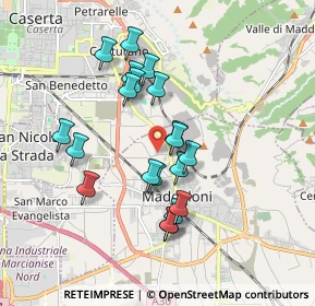 Mappa Via dell'Uliveto, 81024 Maddaloni CE, Italia (1.7)