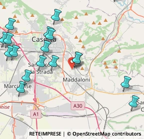 Mappa Via dell'Uliveto, 81024 Maddaloni CE, Italia (5.61944)