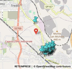 Mappa Via dell'Uliveto, 81024 Maddaloni CE, Italia (1.248)
