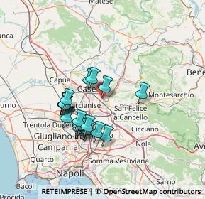 Mappa Via dell'Uliveto, 81024 Maddaloni CE, Italia (12.8575)