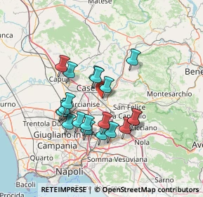 Mappa Via dell'Uliveto, 81024 Maddaloni CE, Italia (12.8395)