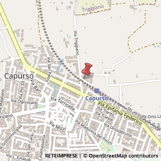 Mappa Via Pezze del Conte, 70010 Capurso BA, Italia, 70010 Capurso, Bari (Puglia)