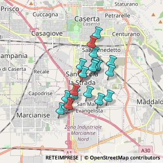 Mappa Viale italia angolo, 81020 San Nicola La Strada CE, Italia (1.41105)