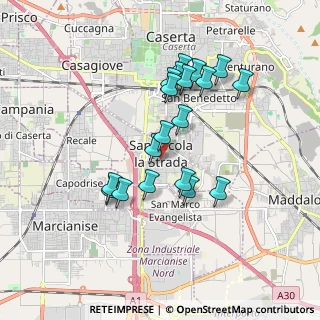 Mappa Viale italia angolo, 81020 San Nicola La Strada CE, Italia (1.72316)