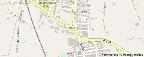 Mappa Valenzano