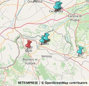 Mappa Via S. Lucia, 85024 Lavello PZ, Italia (28.37071)