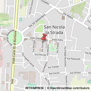 Mappa Via Torino, 23, 81020 San Nicola la Strada, Caserta (Campania)