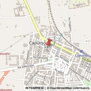 Mappa Via Bari, 35, 70010 Capurso, Bari (Puglia)