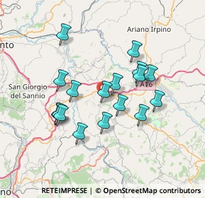 Mappa 83036 Mirabella Eclano AV, Italia (6.64765)