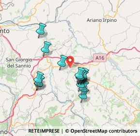 Mappa 83036 Mirabella Eclano AV, Italia (6.41133)