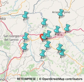 Mappa 83036 Mirabella Eclano AV, Italia (6.93231)