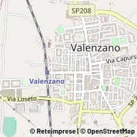 Karte Valenzano