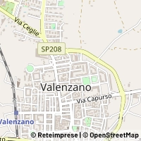 Mapa Valenzano