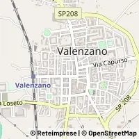 Hartă Valenzano