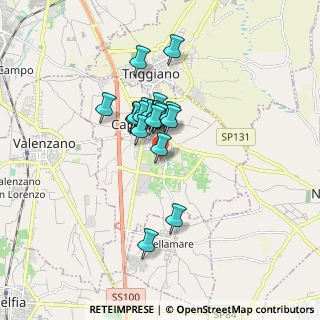 Mappa Via Francesco Petrarca, 70010 Capurso BA, Italia (1.265)