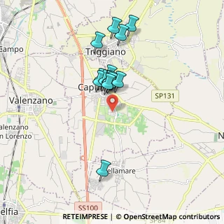 Mappa Via Francesco Petrarca, 70010 Capurso BA, Italia (1.58571)
