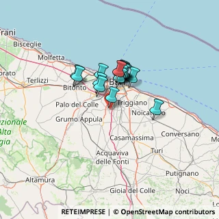 Mappa Via Loseto, 70020 Bitritto BA, Italia (9.2835)