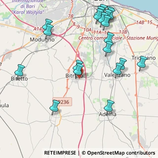 Mappa Via Loseto, 70020 Bitritto BA, Italia (5.5725)