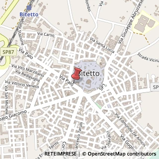 Mappa Via Palo, 14, 70020 Bitetto, Bari (Puglia)