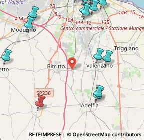 Mappa Via di Loseto Crispi Francesco, 70129 Bari BA, Italia (6.713)