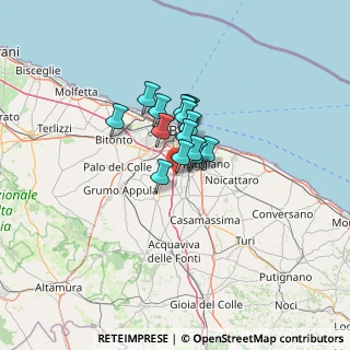 Mappa Via di Loseto Crispi Francesco, 70129 Bari BA, Italia (7.584)