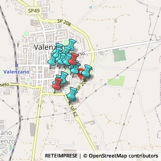 Mappa Via Bramante, 70010 Valenzano BA, Italia (0.311)
