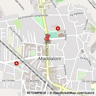 Mappa Via Libertà, 260, 81024 Maddaloni, Caserta (Campania)