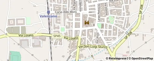 Mappa Valenzano