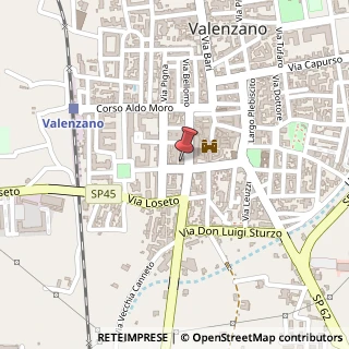 Mappa Via Raffaello Sanzio, 21, 70010 Valenzano, Bari (Puglia)