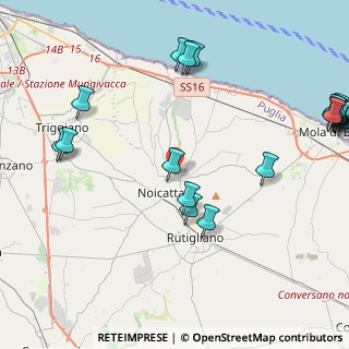 Mappa Via Traversa Padre Tommaso Autiero, 70016 Noicattaro BA, Italia (6.2785)