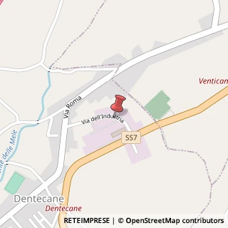 Mappa Via delle Industrie, 89, 83030 Pietradefusi, Avellino (Campania)