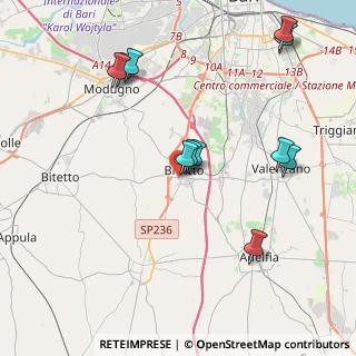 Mappa Via Trento, 70020 Bitritto BA, Italia (4.63455)