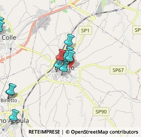 Mappa Via Travagliuolo Domenico, 70020 Bitetto BA, Italia (2.63786)