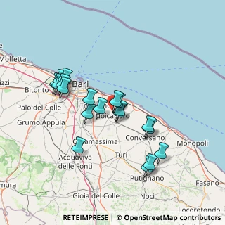 Mappa Via Giacomo Brodolini, 70016 Noicàttaro BA, Italia (13.86947)