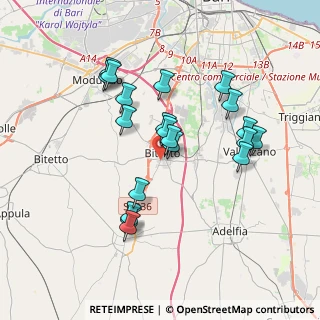 Mappa Via Salvemini, 70020 Bitritto BA, Italia (3.68)