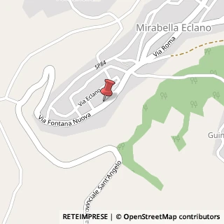 Mappa Via Municipio, 36, 83036 Mirabella Eclano AV, Italia, 83040 Fontanarosa, Avellino (Campania)