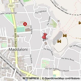 Mappa Via Guglielmo Marconi, 5, 81024 Maddaloni, Caserta (Campania)