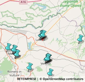 Mappa C.da Don Cioccio S.P, 85024 Lavello PZ, Italia (8.9505)