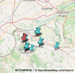 Mappa C.da Don Cioccio S.P, 85024 Lavello PZ, Italia (12.21737)