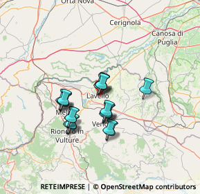 Mappa C.da Don Cioccio S.P, 85024 Lavello PZ, Italia (10.951)