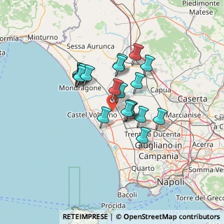 Mappa Via Bonifica, 81030 Cancello ed Arnone CE, Italia (10.979)