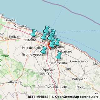 Mappa Strada Provinciale Ceglie del Campo-Adelfia, 70100 Bari BA, Italia (7.45)