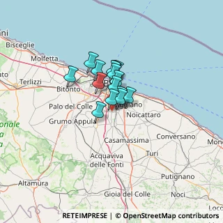 Mappa Strada Provinciale Ceglie del Campo-Adelfia, 70100 Bari BA, Italia (7.60267)