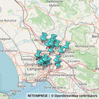 Mappa SS87 NC, 81020 San Nicola La Strada CE, Italia (9.4875)