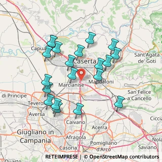 Mappa SS87 NC, 81020 San Nicola La Strada CE, Italia (7.7075)