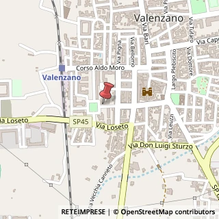 Mappa Via Piccinni Niccolo', 25, 70010 Valenzano, Bari (Puglia)