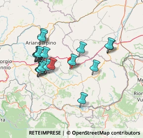 Mappa Via Risorgimento, 83059 Vallata AV, Italia (14.76)