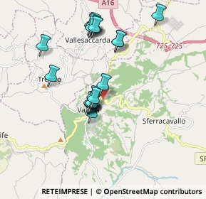 Mappa Via Risorgimento, 83059 Vallata AV, Italia (1.7625)